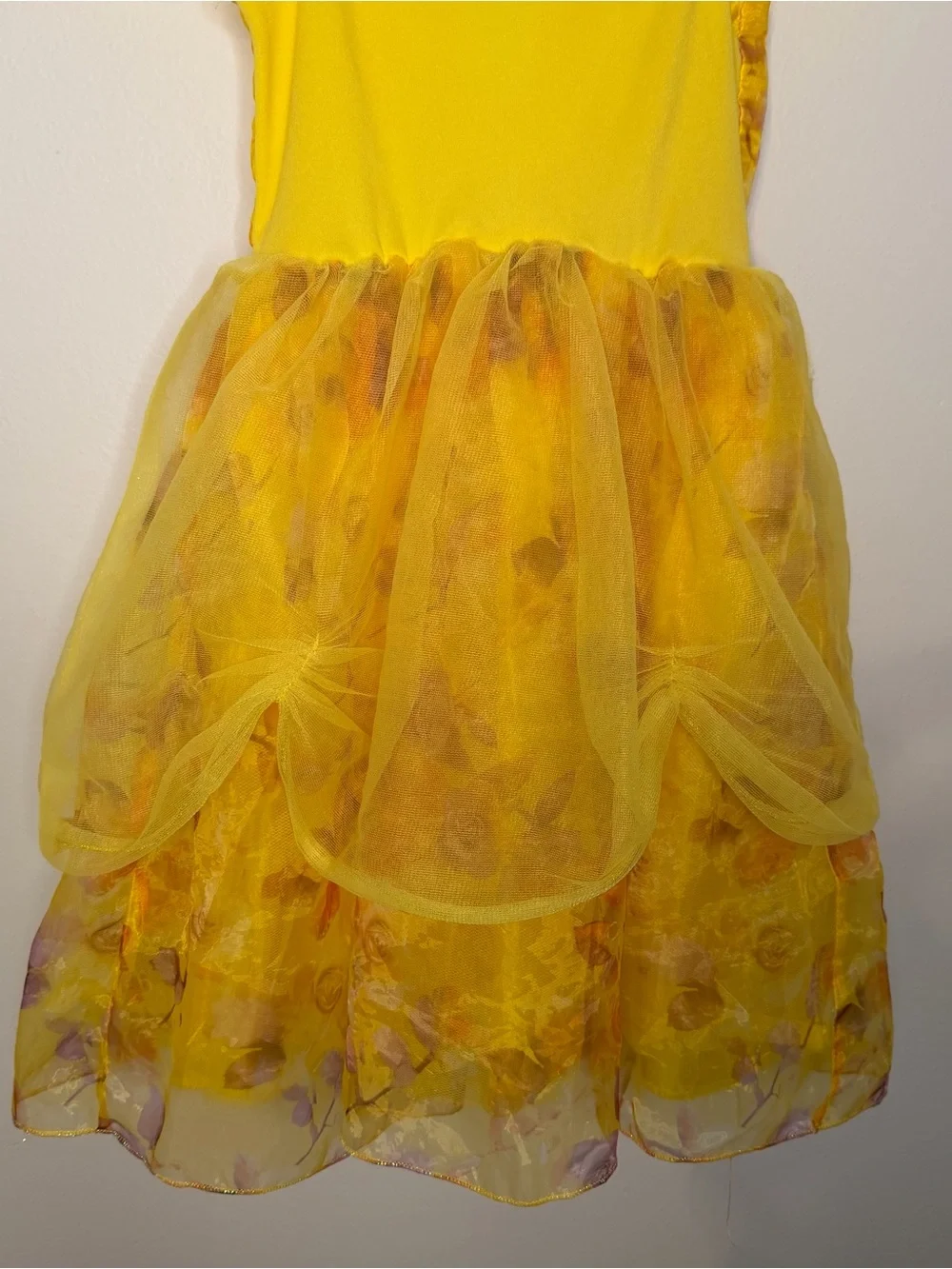 Disney Collection Belle Beauty and the Beast Princess Costume Dress Size 2 92 cm